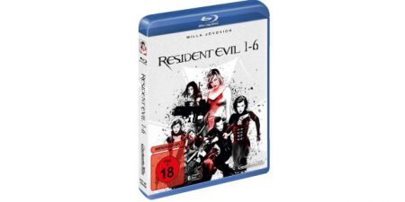 „Resident Evil 1-6“-Collection auf Blu-ray bei Amazon.de nur 20,97 EUR