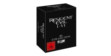 „Resident Evil 1-6“-UHD-Collection günstig bei Amazon.de als UK-Import