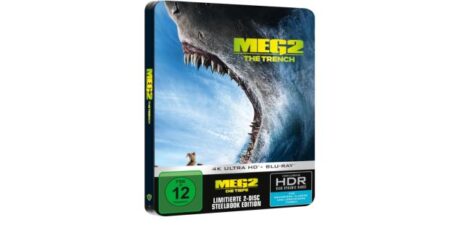 „Meg 2: Die Tiefe“ im 4K Steelbook für nur 26,74 Euro